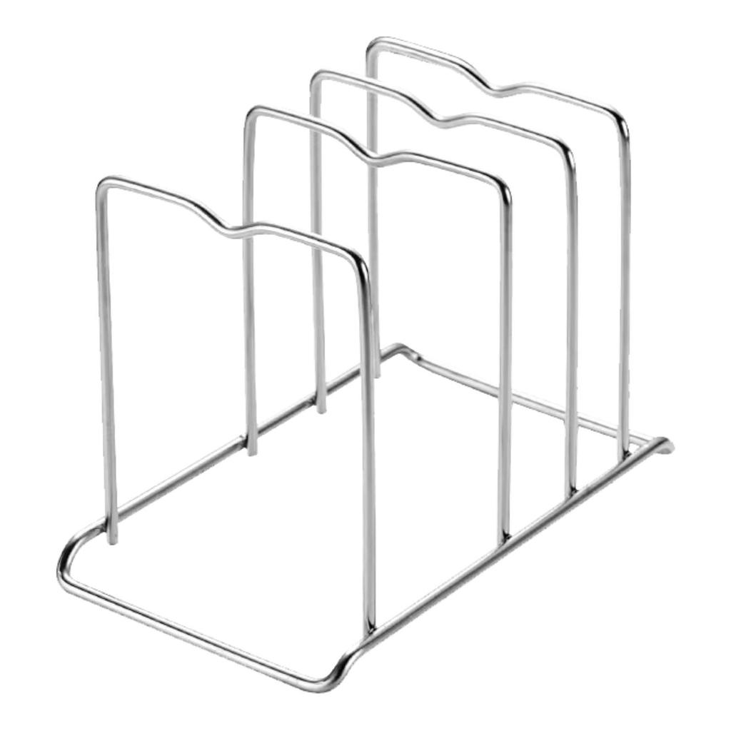 Держатель крышек для кастрюль Полка для хранения Многоцелевая Многоразовая Декоративная Сушилка для