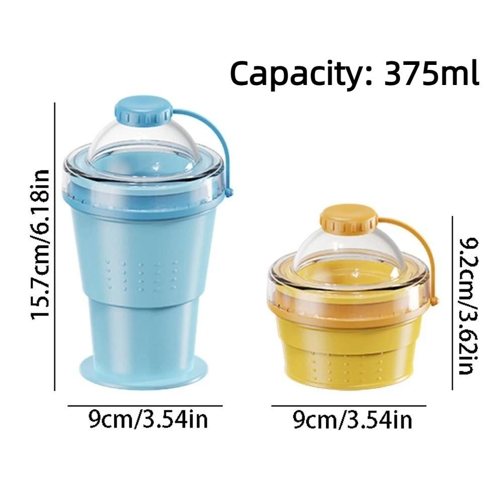 Leak-Proof Foldable Ice Ball Cup 2 in 1 Ice Cube Kettle Ice Maker & Drinking Cup Summer Outdoor