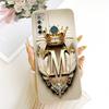 For Tecno Spark Power 2 LC8 Feather Crown Initial Letter Phone Case For Tecno Spark Power2 Soft Silicone Covers Bumpers