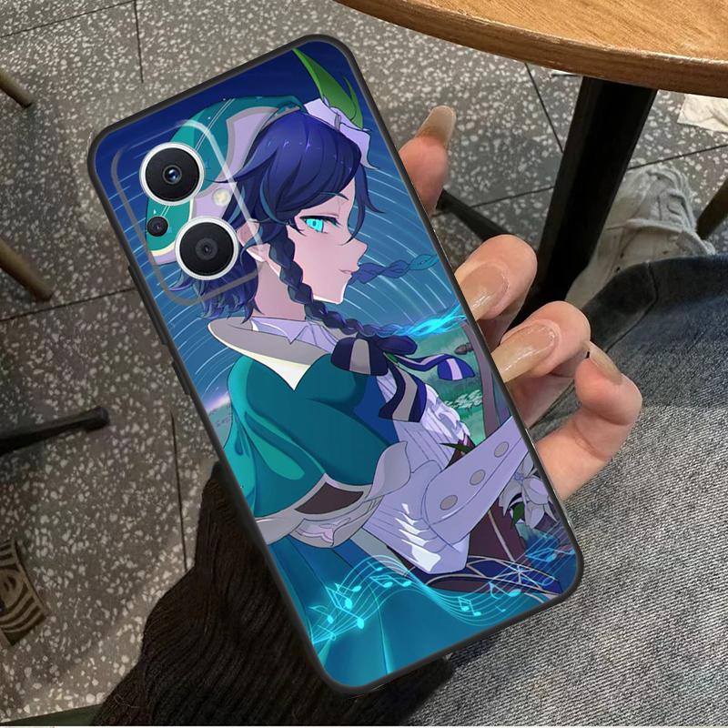 Genshin Impact Case For OPPO Reno 8 7 6 5 4 Lite 2Z 4Z 5Z 8T 10 OPPO Find X5 X6 Pro X2 Lite X3 Neo Cover