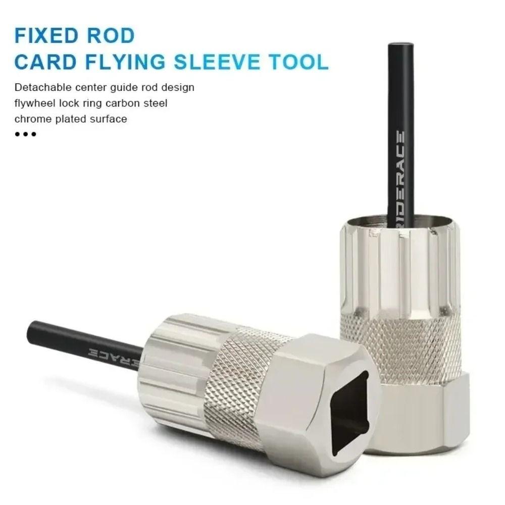 Sturdy Bicycle Cassette Lockring Removal Tool Metal Road MTB Repair Tools for Shimano/SRAM/SunRace
