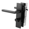 Алюминиевый замок для двери спальни Space Home Security Bedroom Handle Lock с ключами Screw Black