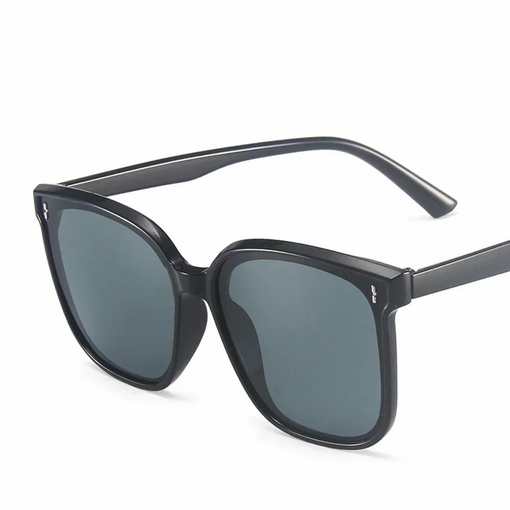 Classic Vintage Square Sun Glasses Women Oversized Sun Glasses Men Retro Black Luxury Sun Glasses Goggle Oculos UV400