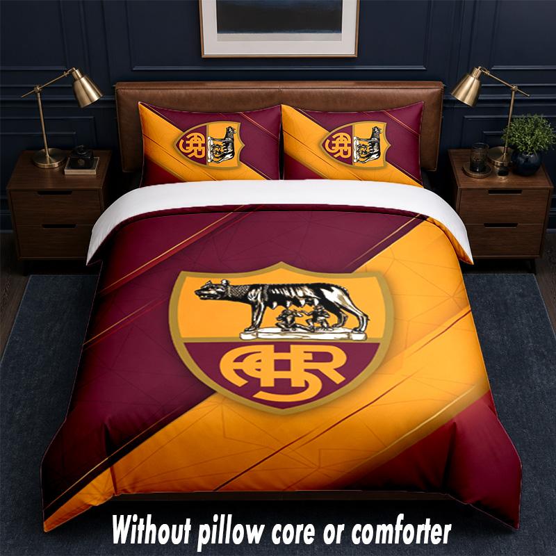 AS Roma Design Bed Bedding Set 1 Duvet Cover + 2 Pillowcases Soft Breathable Household Bed Linens