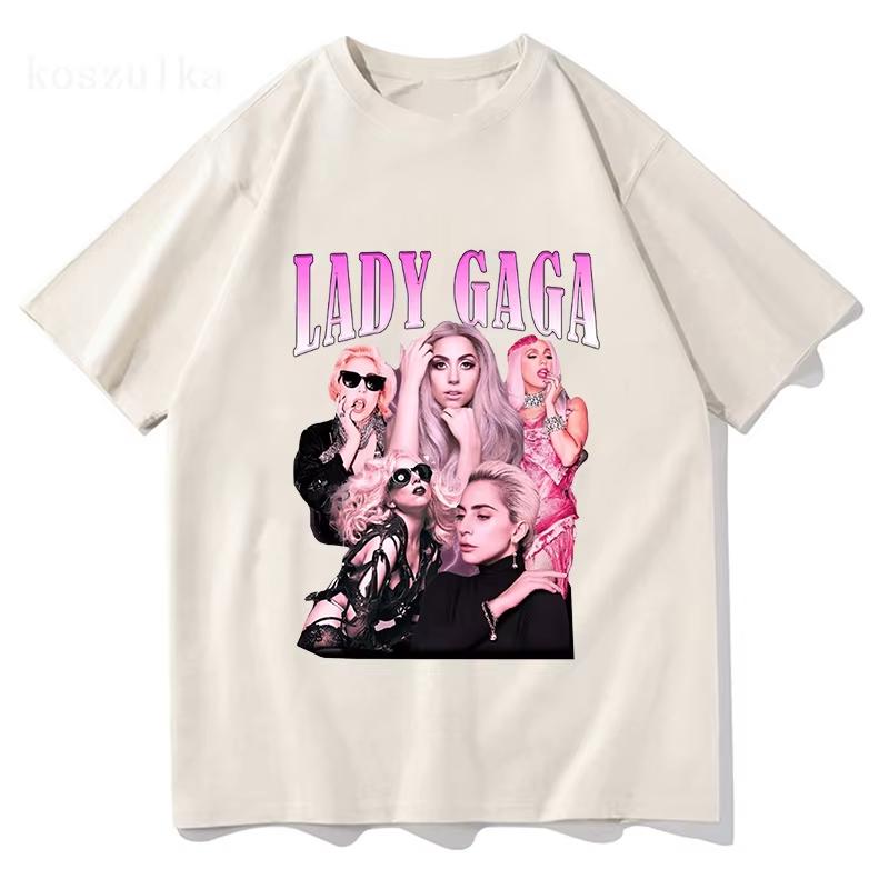 Lady Gaga Mayhem Tshirt Unisexs Unisexs Casual Short Sleeve Crew Neck Tee Unisex Fashion Street AllSeason Comfort Top