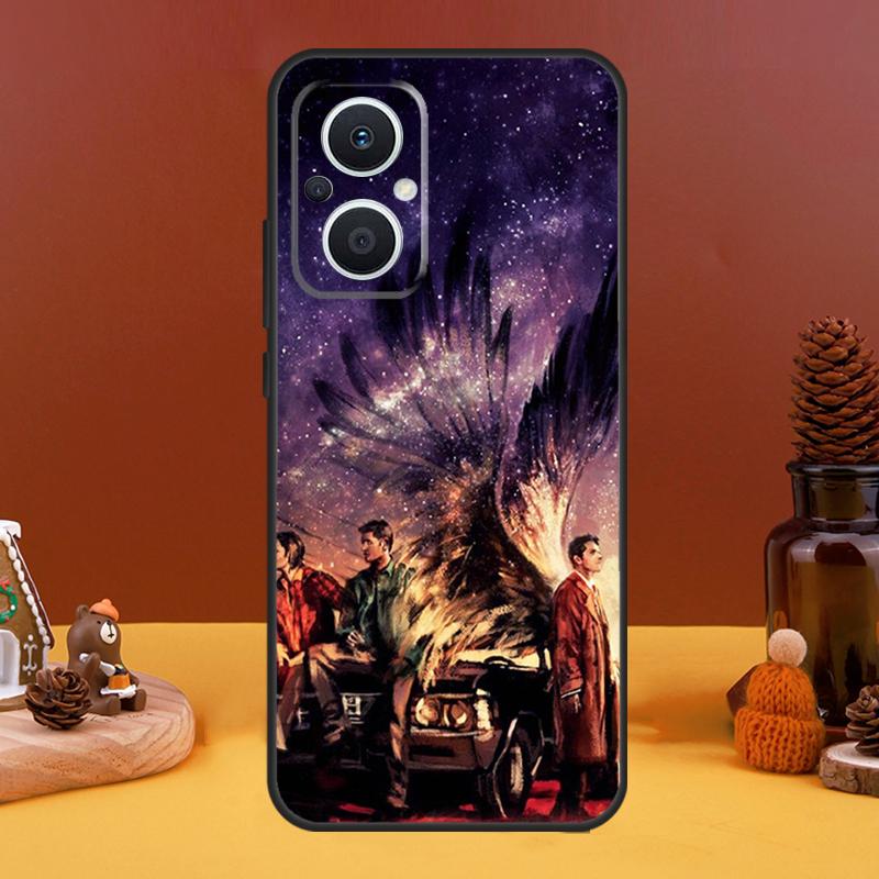 Чехол Supernatural с Ангелом Кастиэлем для OPPO Reno 4Z 5Z 8T 10 Pro 11 F 4 6 7 8 5 Lite OPPO Find X6 X5 Pro X2 X3 Lite
