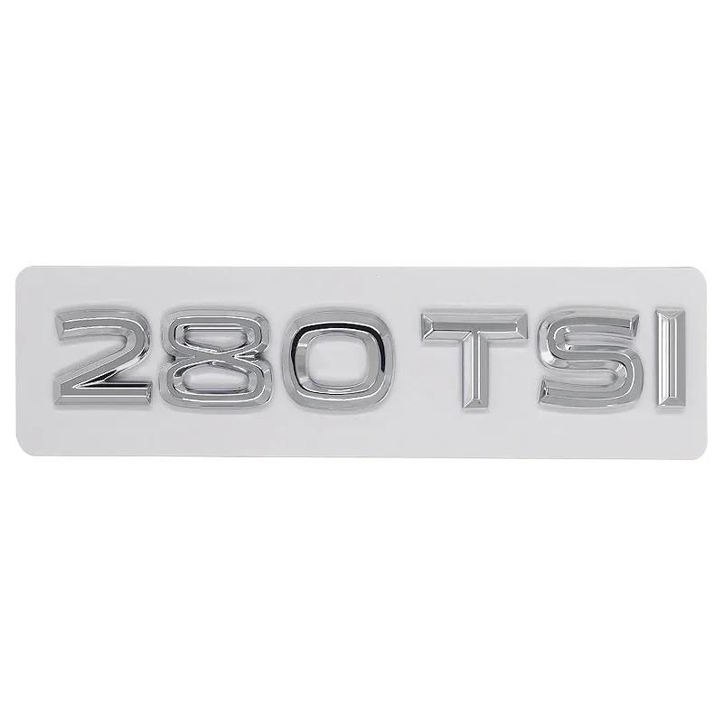 AABIO1 ABS Auto Body Side Sticker Kofferbak Emblem voor Volkswagen 280TSI 380TSI POLO CC Golf GTI Passat Jetta Kever Tiguan Scirocco