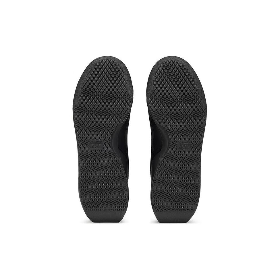 ONITSUKA TIGER Sp-V Ткань Кожа Спорт Удобные Нескользящие Износостойкие Низкие Повседневные Кроссовки Унисекс Повседневная Обувь Черные 1183C229-001