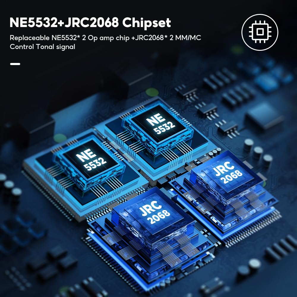 AIYIMA T3 PRO RIAA Phono Preamp for HiFi Professional Phonograph Preamp with 39dB Gain Volume Adjustment AC Power Adapter MM/MC Turntable/Record