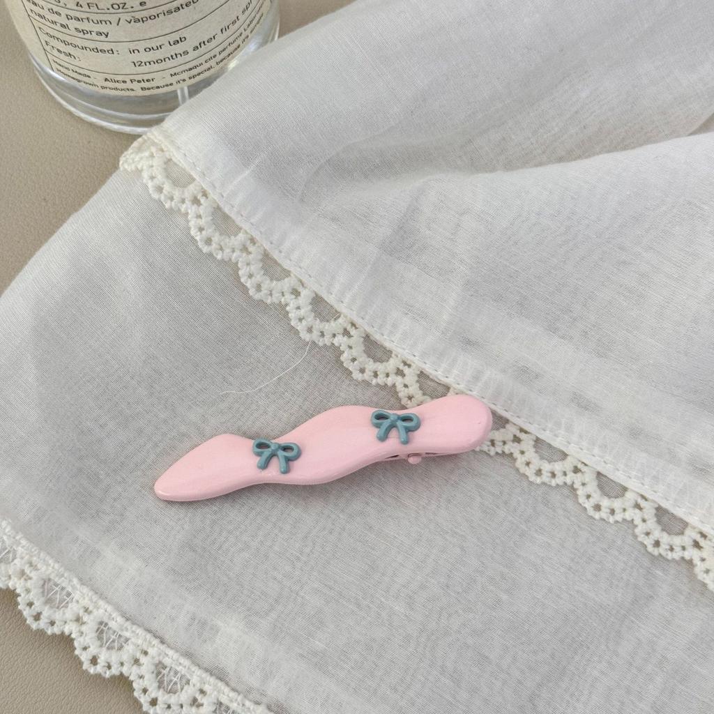 Корейская нерегулярная заколка для волос волнистая конфетного цвета, нежная темпераментная заколка для боковых волос женская летняя милая повседневная НОВИНКА