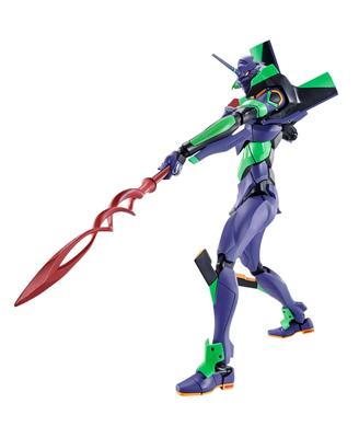 TAMASHII NATIONS ROBOT SPIRITS Thrice Upon a Евангелион Копье Кассия Цвет 170 мм ПВХ АБС Окрашенная Подвижная Фигурка 3.0+1.0 Единица-01 + (Продление