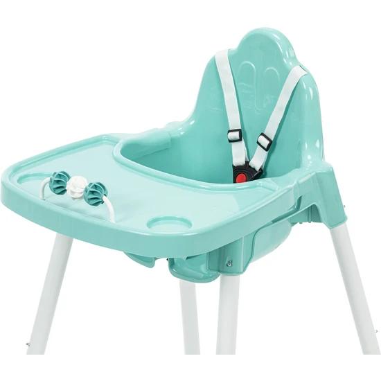 Мятный стульчик для кормления с игрушками для маленьких детей, обеденный стульчик для кормления, высококачественные детские стульчики с ковриком для кормления