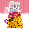 Mickey Mouse Kids Bedding Set With Long Staple Cotton Four Piece For Nursery And Toddler Room