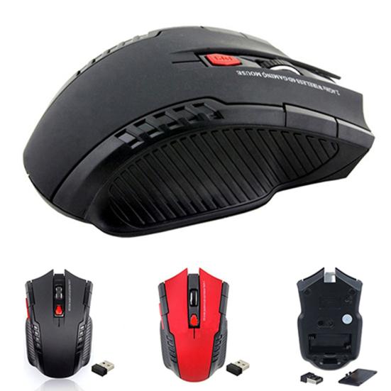2 4ghz Mini Portable Wireless Optical Gaming Mouse for PC Laptop