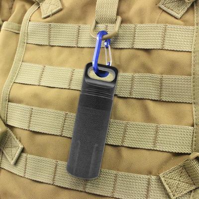 Бутылка для таблеток, банка для хранения из алюминиевого сплава, водонепроницаемый компактный размер, портативный контейнер для хранения, чехол-держатель для таблеток