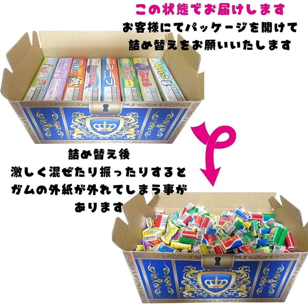 Жевательная резинка 480 штук Марукава Фьюсен жевательная резинка Корис конфета приз приз акция подарок подарок Рождество пикичэмо шкатулка с сокровищами шалфей
