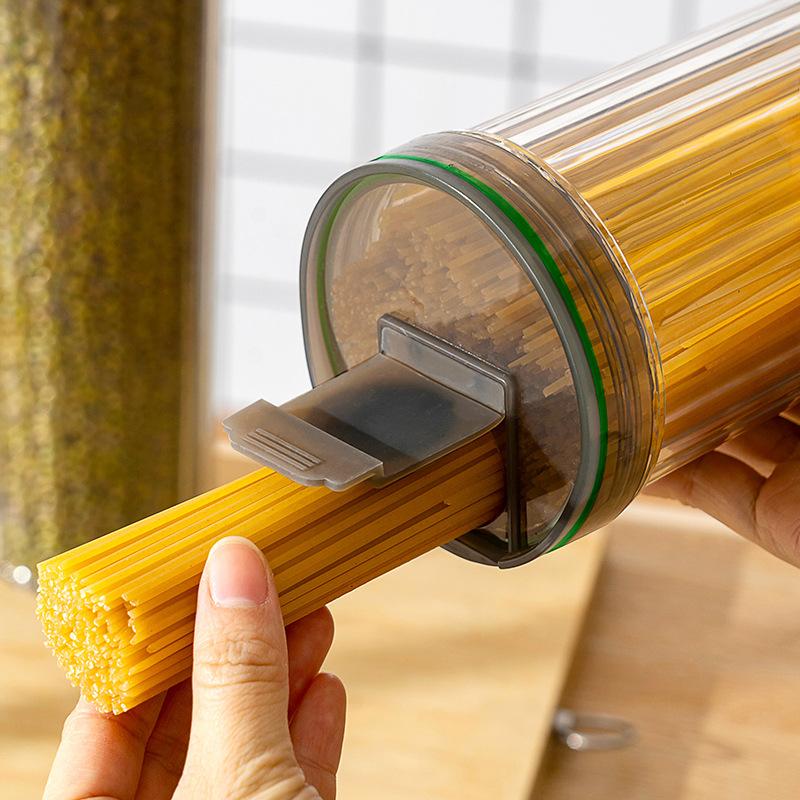 Storage Bucket for Hanging Noodles, Sealed, Specifically Designed for Household Kitchens, Food Grade, Noodle Storage Box, Pasta Storage Tube