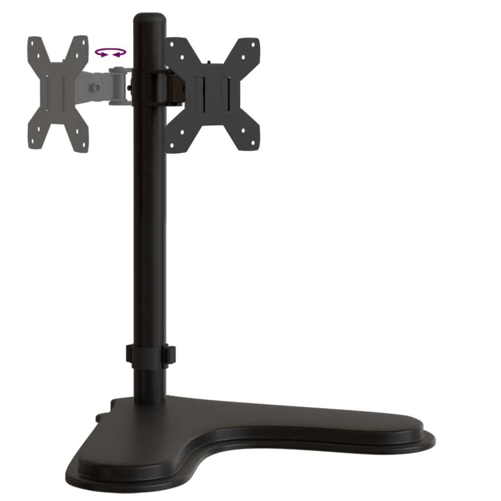 Monitor Mount Black Steel VESA 75 100 mm