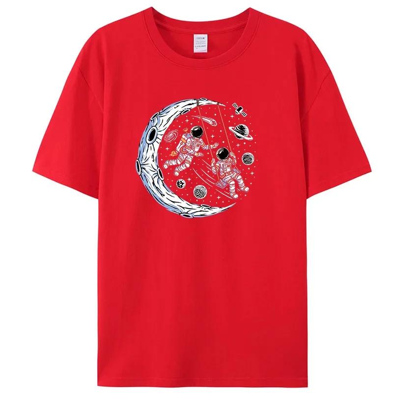 Футболка Bitcoin Crypto BTC To The Moon для мужчин, 100% хлопок, уличная футболка, короткий рукав, астронавт, криптовалюта, футболки, топы