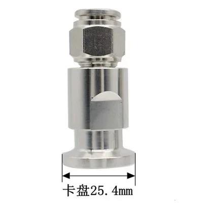 Пневматический фитинг для трубки SS304 SS316L Tri Clamp TC25.2MM-77.5MM фитинги для воздушного шланга PC 4MM-16MM Зажим из нержавеющей стали Push In Быстросъемный