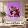 Tapestry Custom Name Text, Wall Hanging Tapestry Home Room DecorGorillaz