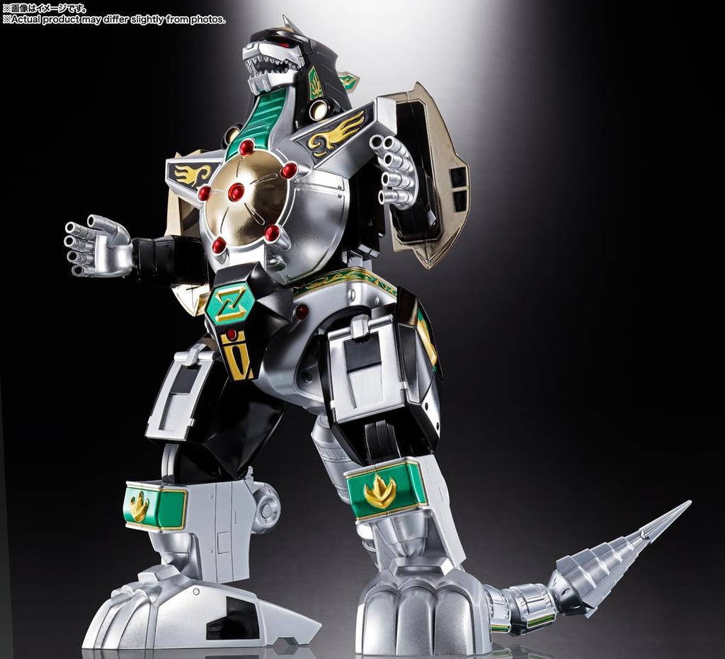 TAMASHII NATIONS Душа Чогокина Динозавр Сентай Зюрэнгер Дзюутэй Дайдзюшин Дайдзюшин Дракон Цезарь 260 мм окрашенная подвижная фигурка GX-72 и GX-78