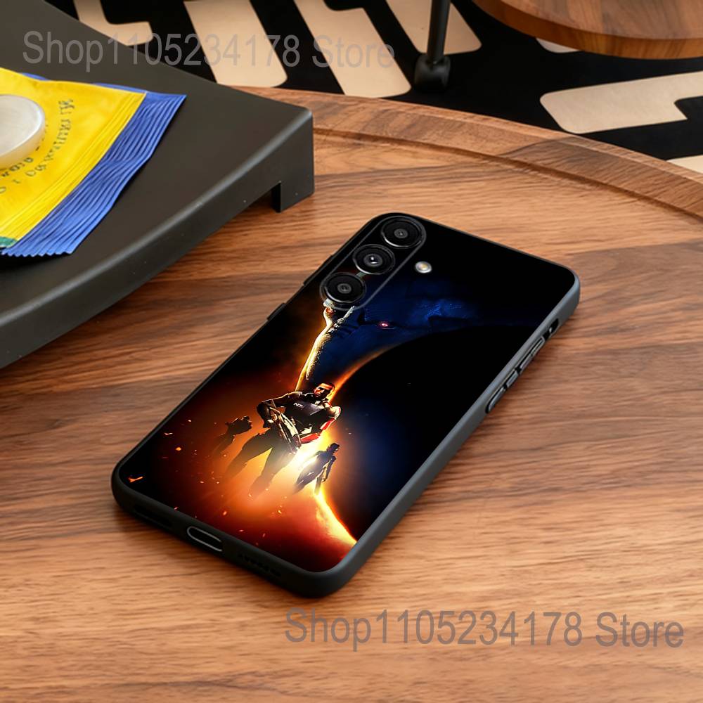 Чехол для телефона N7 M-Mass Effect для Samsung серии S s21 s22 s23 s24 s25 FE Plus Ultra, мягкий ТПУ, приятный для кожи