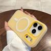 Роскошный 2-в-1 магнитный чехол конфетного цвета для iPhone 17 Pro 17 Air 17 Pro Max Magsafe Беспроводная зарядка Прозрачный Матовый ударопрочный чехол