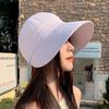Женская летняя шляпа от солнца, складная шляпа с широкими полями, регулируемые кепки для пляжа, летние кепки для рыбалки с широкими полями