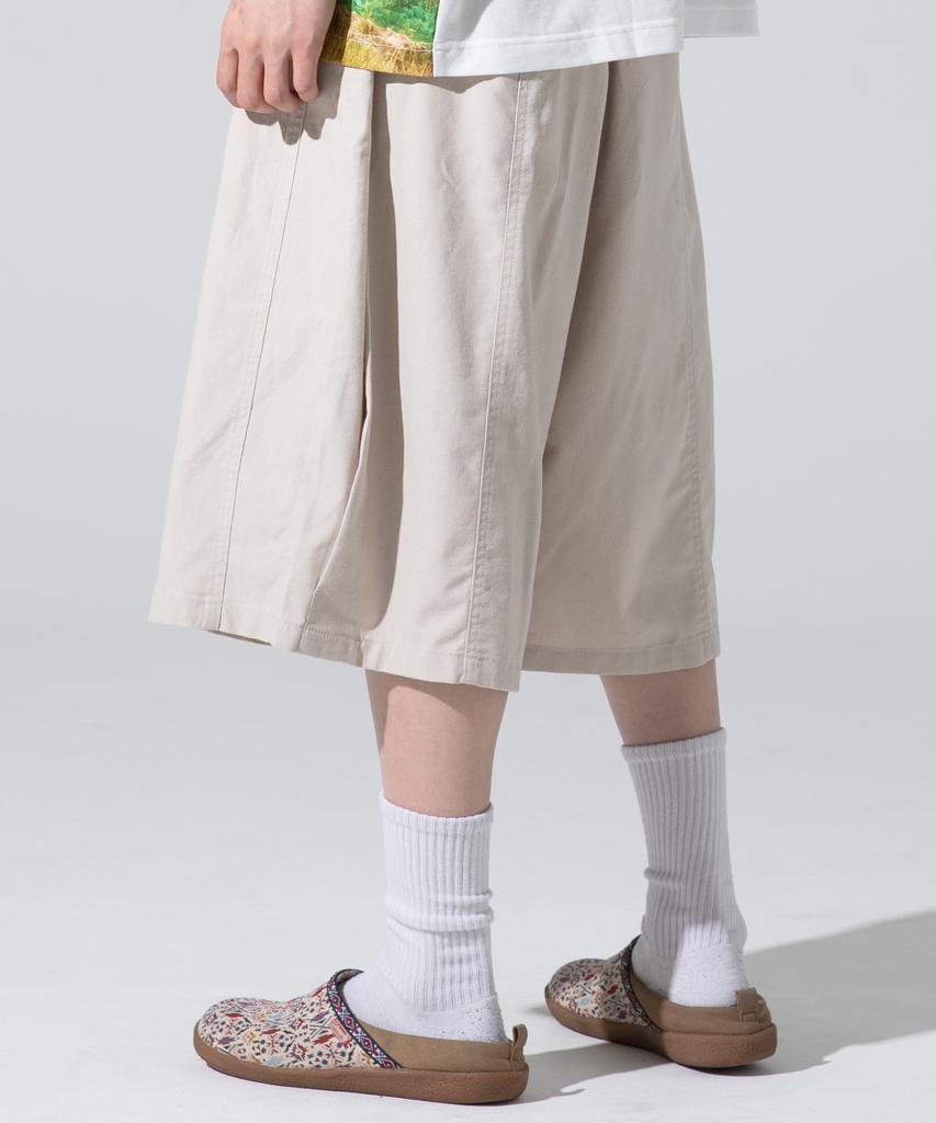 XTONZ Xp294 Linen Balloon Half Pants (Oatmeal)