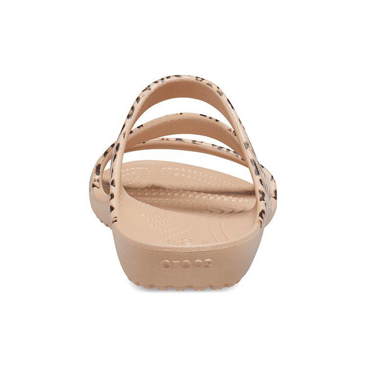 Crocs Kadee II Уличные спортивные тапочки Женские тапочки Леопардовый принт 206894-90L
