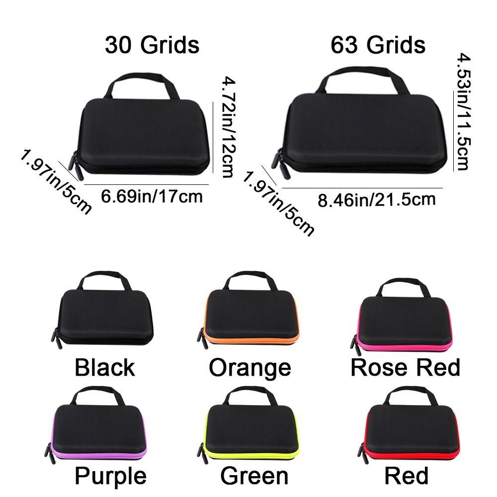 Кейс для эфирных масел 3 мл, большой вместимости, Защитный чехол для инсулиновых флаконов, Органайзер для хранения масел, Дорожный