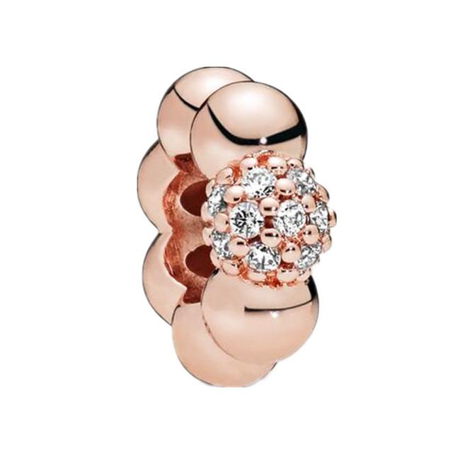 45 типов розового золота Цвет Ловец снов цветы дерево воздушный шар зажим бусины кулон подходят оригинальные модные подвески браслеты DIY ювелирные изделия