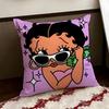 Cute BBetty BBoop Cushion Cover Reversible Soft Durable Pillow Cover Home  Car MultiScene Use for Daily Comfort