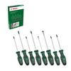 Bosch Set di Cacciaviti da 8 8 Acciaio Rivestimento Punta Magnetica Pezzi, Cacciaviti, S2, Softgrip,