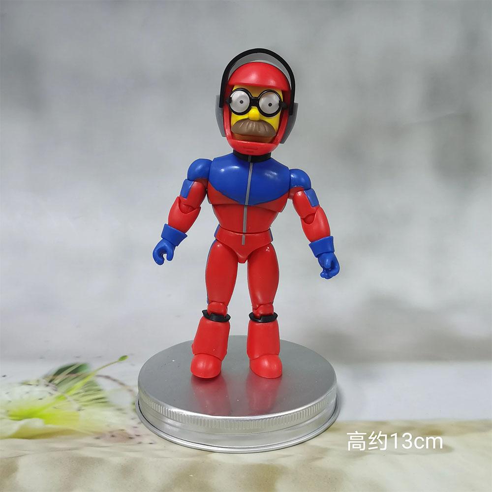 Television Anime Simpsonses Family Homer Bart JOJO Marge Lisa JAKKS Action Figure Toys Collection Dolls Model Gifts