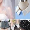 Decor Leather Bag Handmade DIY Clothes Accessories DIY Rivet Sewing Rivet Pearl Rivet Pearl Studs
