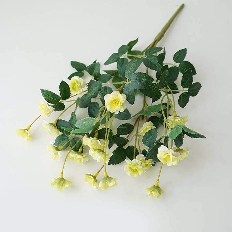 Реалистичный Букет из Шелковых Роз Для Декора Дома Маленькие Искусственные Розы Для Свадебных Центральных Композиций