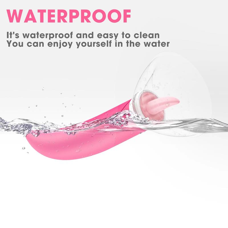 Tongue Licking Vibrator 10 Modes Powerful Stimulator Nipples Clit Massager Oral Teasing Orgasm Masturbator Sex Toys For Women