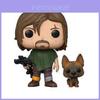 Walking Dead Daryl Dixon Collectible Figure With Dog For Kids And Fans