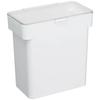 Airtight Pet Food Storage Container 3kg with Measuring Cup, White Nooks 5613, Approx. W28 X D16.5 X H28.5cm (H43cm When Lid Is