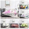 Home Decoration Plush Sofa Blanket Anime Animals Bedspread On the Bed Anime Fluffy Soft Blankets Thick Blanket for Winte