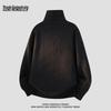 MARK FAIRWHALE American-Style Half-Zip Mock Neck Knit Sweater