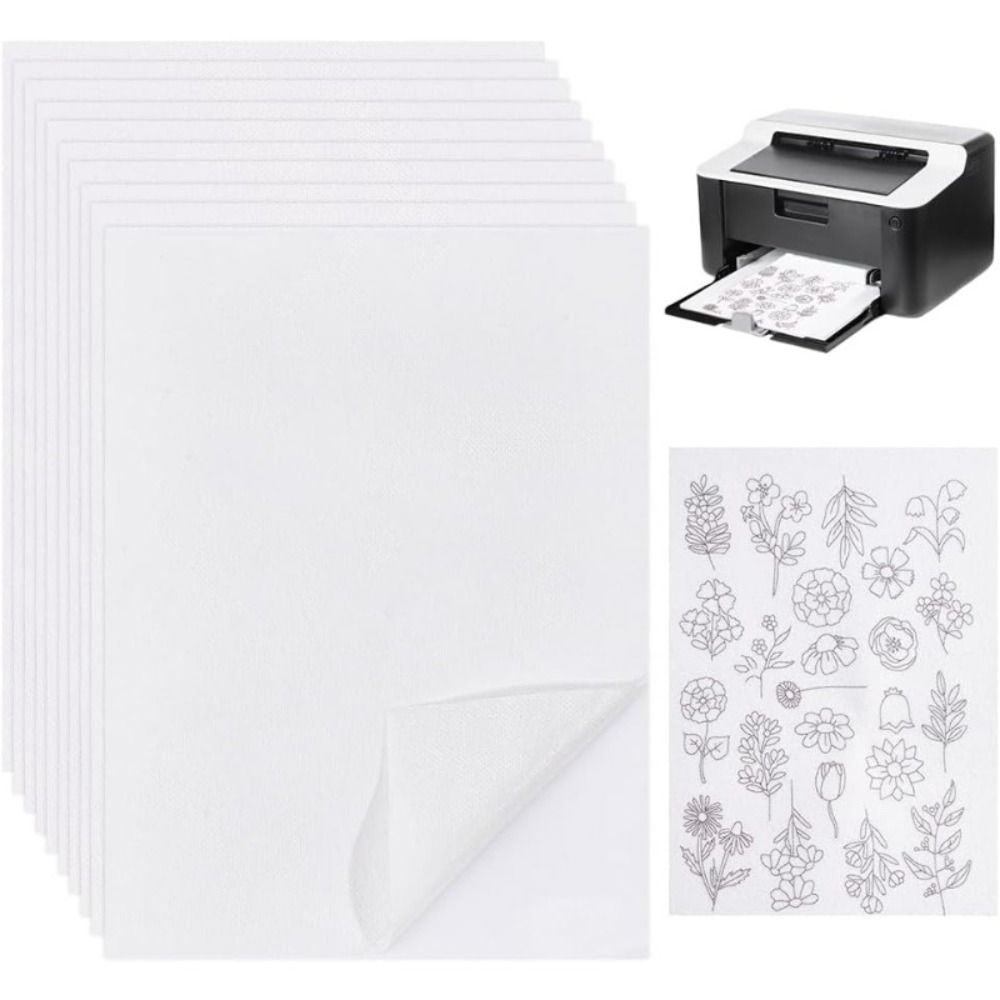 Новые термонаклейки DIY Нетканые самоклеящиеся водорастворимые бумажные швейные принадлежности Пустые стабилизаторы для ручного шитья Любители шитья