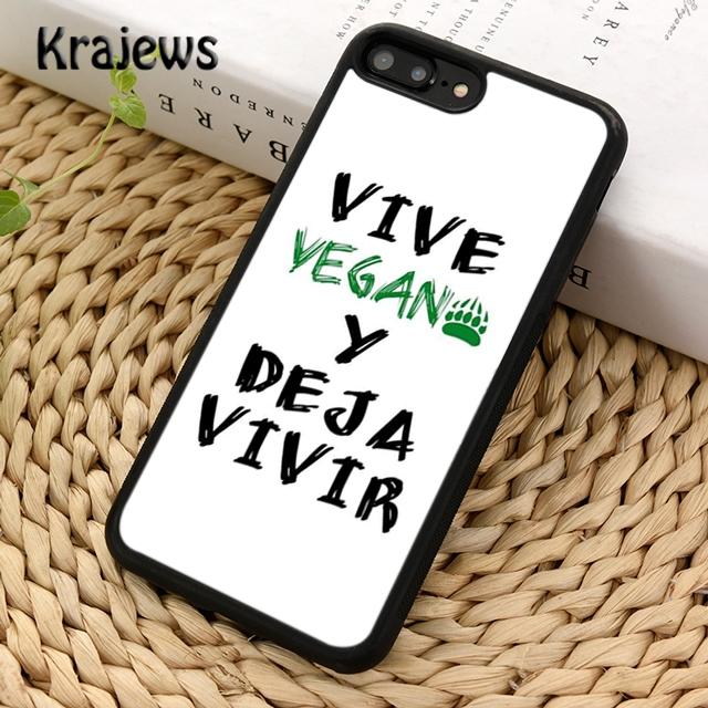 Krajews ВЕГАНСКИЕ ЦИТАТЫ ЛЮБОВЬ ОВОЩИ Мягкий Чехол для Телефона для iPhone 14 5 6s 7 8 plus X XR XS 11 12 13 pro max Samsung S21 S22ultra
