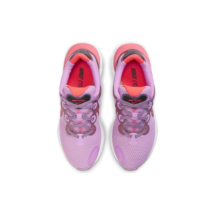 Nike Renew Run Удобные Универсальные Легкие Дышащие Тканевые Амортизирующие Нескользящие Низкие Повседневные Кроссовки для Бега Женские кроссовки CK6360-601