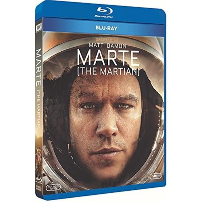 Blu-ray - marte - the martian - import - film de science-fiction - aventure spatiale