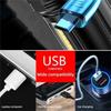 5 светодиодный фонарик USB перезаряжаемый супер яркий уличный многофункциональный водонепроницаемый прожектор дальнего действия индикатор заряда батареи COB прожектор 4 режима