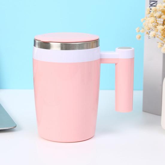 Электрическая кружка для помешивания кофе с зарядкой через USB, 380 мл, магнитная кружка для помешивания кофе, автоматическая вращающаяся металлическая кружка для смешивания для домашнего офиса