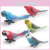Macaws Parrot Pvc Model Figurine For Kids Home Decor Collectible Bird Desktop Ornament